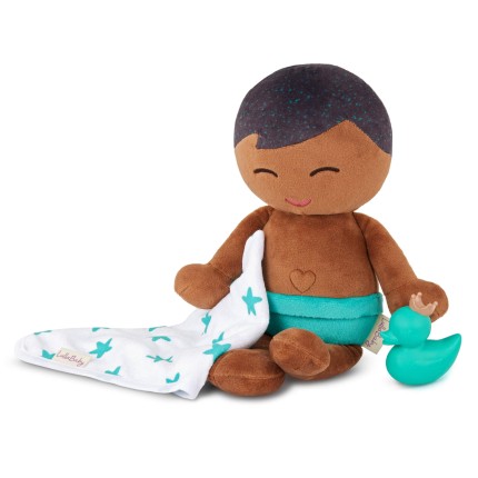 Bath Doll Lulla Baby - lalka przytulanka do kąpieli - chłopiec brunet / LullaBaby