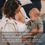 Laktator podwójny bezprzewodowy Hands-free / Lansinoh