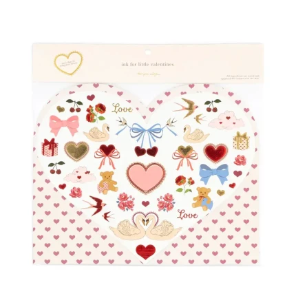 Tatuaże walentynkowe - czerwone / Konges slojd