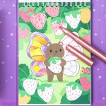 Zestaw błyszczących kolorowanek – Kraina Wróżek / Tiger Tribe