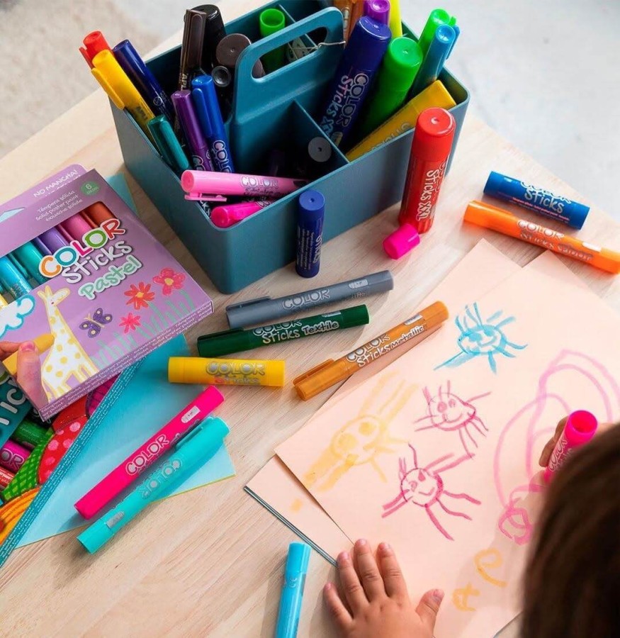 Farby w kredce - 6 kolorów / Apli Kids