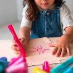 Farby w kredce - 6 kolorów / Apli Kids