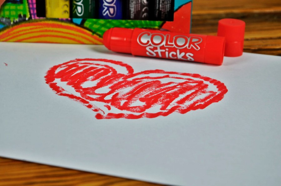 Farby w kredce - 6 kolorów / Apli Kids