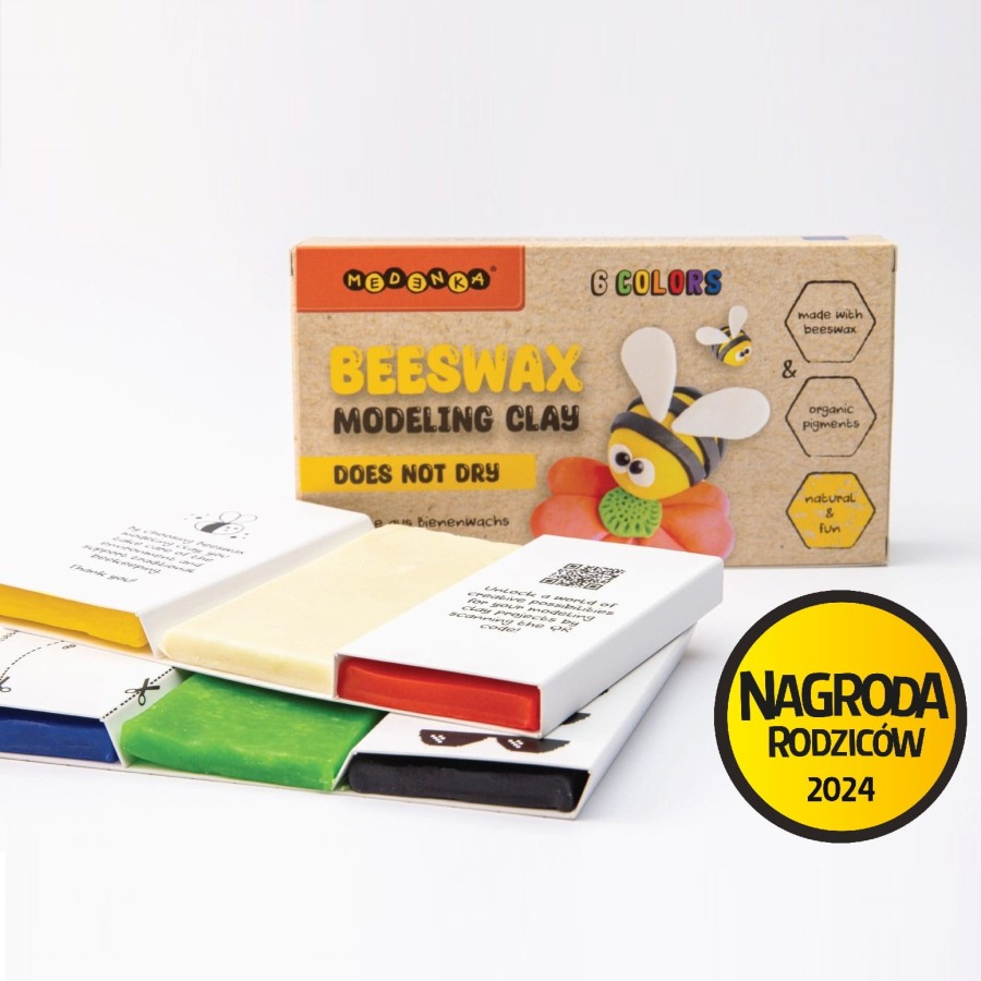 Modelina Medenka z woskiem pszczelim, 100% naturalna