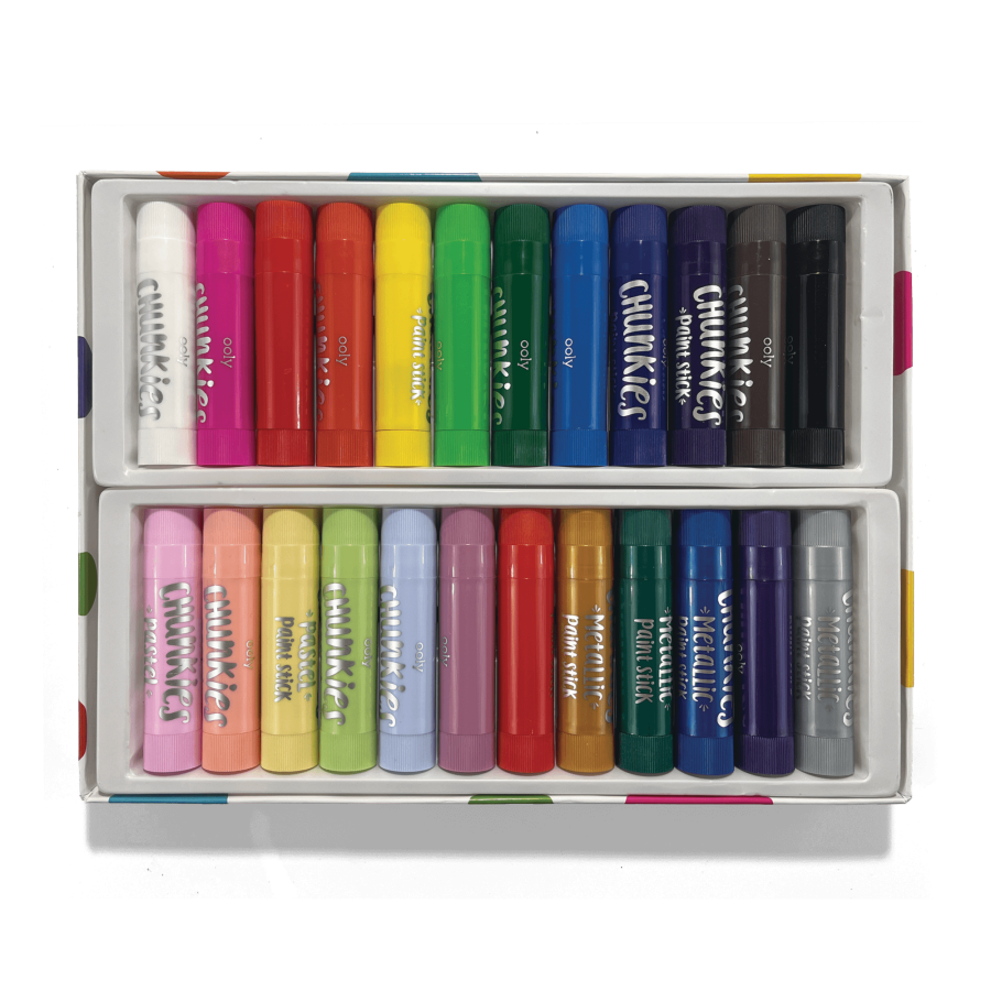 Farba w kredce 24 szt., Chunkies Paint Sticks / Ooly