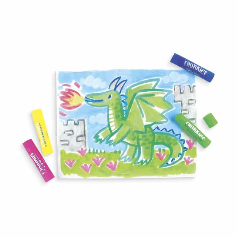 Farba w kredce 24 szt., Chunkies Paint Sticks / Ooly