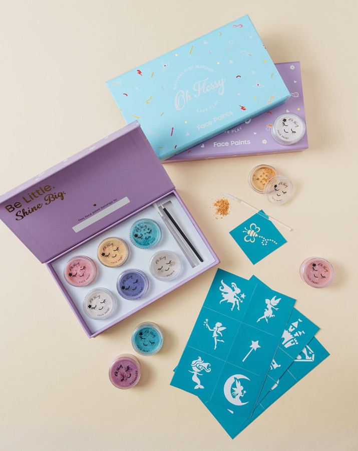 Kreatywne szablony do makijażu i malowania twarzy, wielokrotnego użytku / Oh Flossy