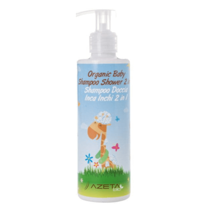 Organiczny szampon z Inca Inchi i płyn do mycia ciała 2w1 dla dzieci / Azeta Bio
