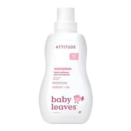 Płyn do płukania ubranek dziecięcych Bezzapachowy, 1L / Attitude