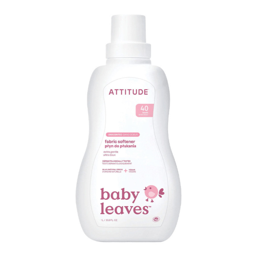 Płyn do płukania ubranek dziecięcych Bezzapachowy, 1L / Attitude