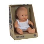 Lalka dziewczynka Europejka 21cm Miniland Baby