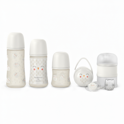 Zestaw startowy Bonhomia - beżowy / Suavinex