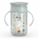 Kubek treningowy 360° Wonderland 340 ml - miętowy / Suavinex