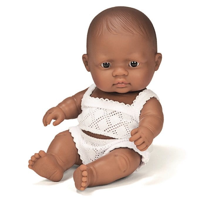 Lalka dziewczynka Hiszpanka 21cm Miniland Baby
