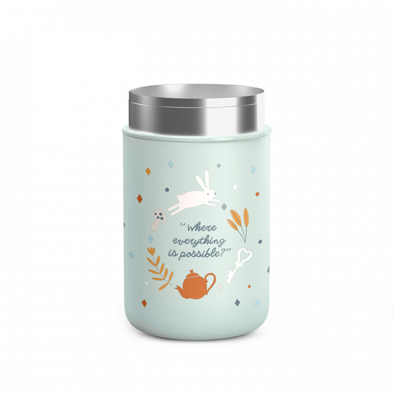 Termos 400 ml Wonderland - miętowy / Suavinex