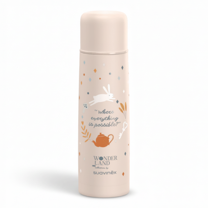 Termos na napoje 500 ml Wonderland - różowy / Suavinex