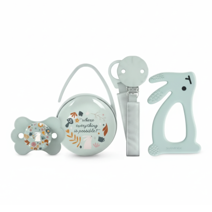 Zestaw podarunkowy Wonderland - miętowy / Suavinex