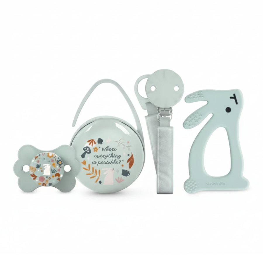 Zestaw podarunkowy Wonderland - miętowy / Suavinex