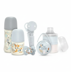 Zestaw startowy Wonderland - niebieski / Suavinex