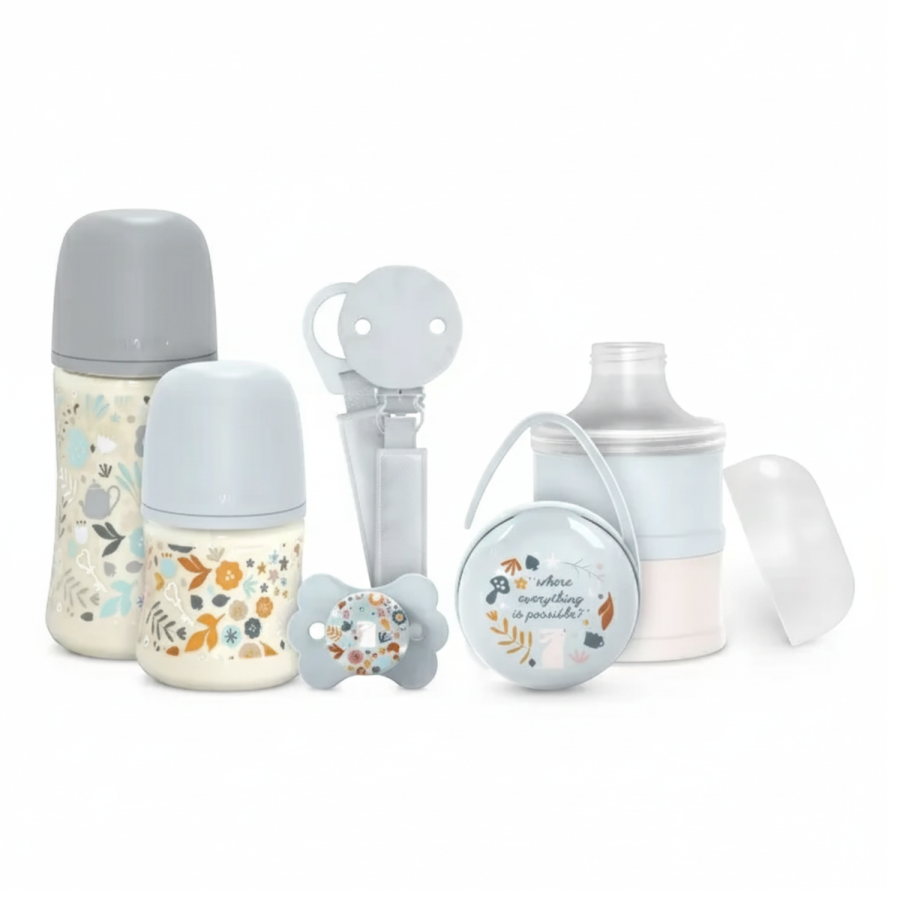 Zestaw startowy Wonderland - niebieski / Suavinex