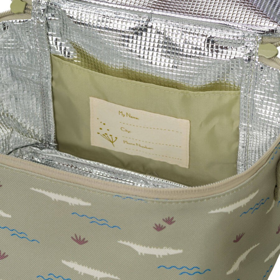 Duża śniadaniówka termiczna Krokodyl / Fresk