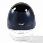 Laktator elektryczny bezprzewodowy muszlowy Hands-Free 180 ml Night Blue / Beaba