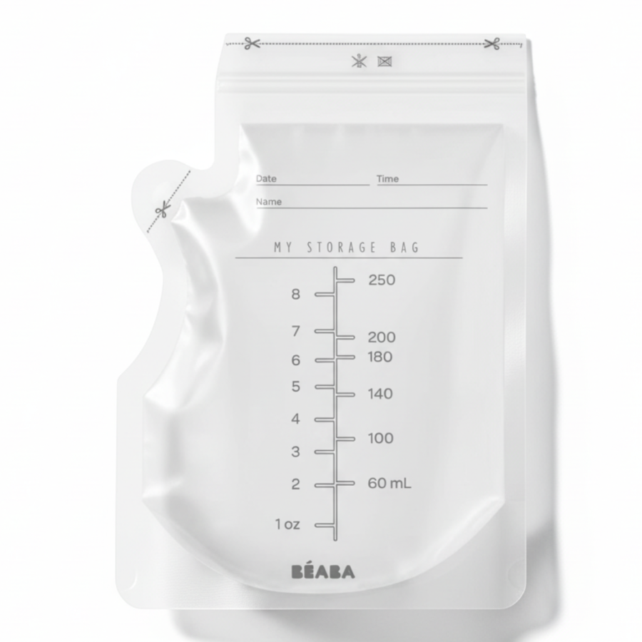 Woreczki do przechowywania pokarmu 250ml, 50 szt. / Beaba