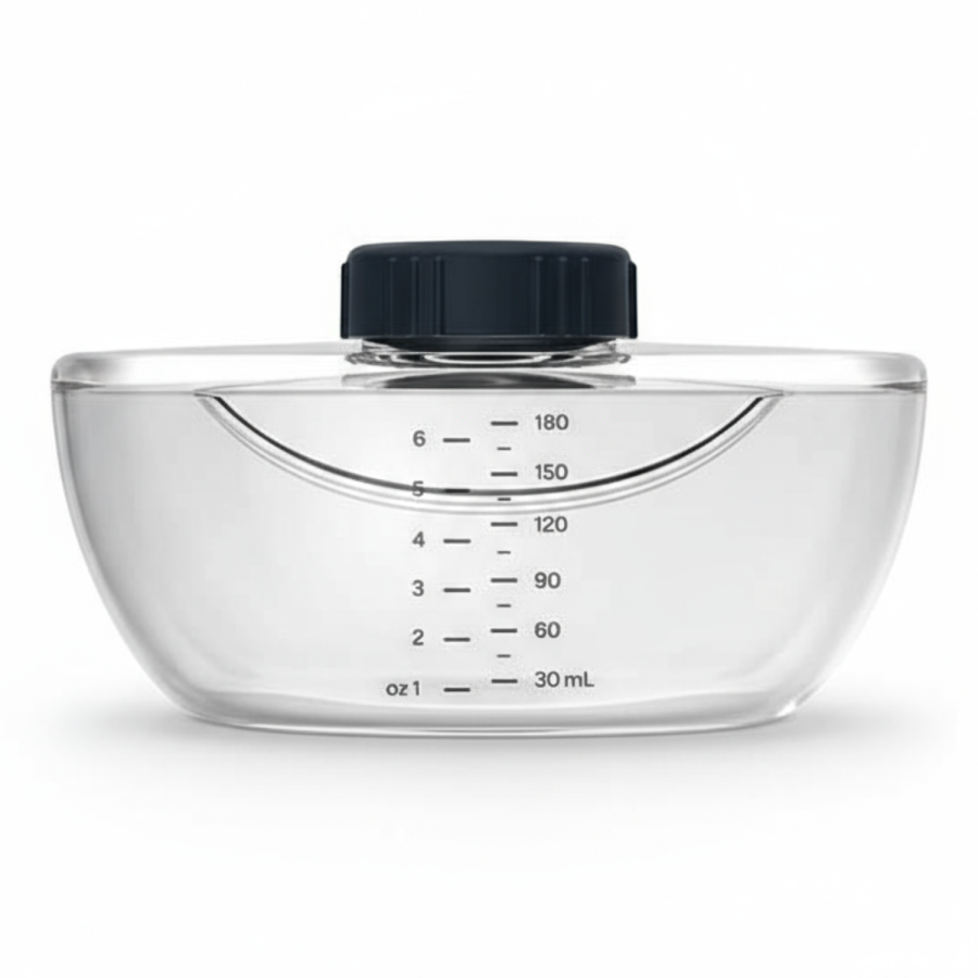 Pojemnik na mleko do laktatora muszlowego Hands-Free 180 ml / Beaba