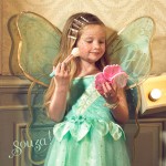 Sukienka i skrzydła motyla kostium wróżka Camille / Souza!