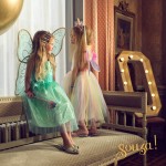 Sukienka i skrzydła motyla kostium wróżka Camille / Souza!