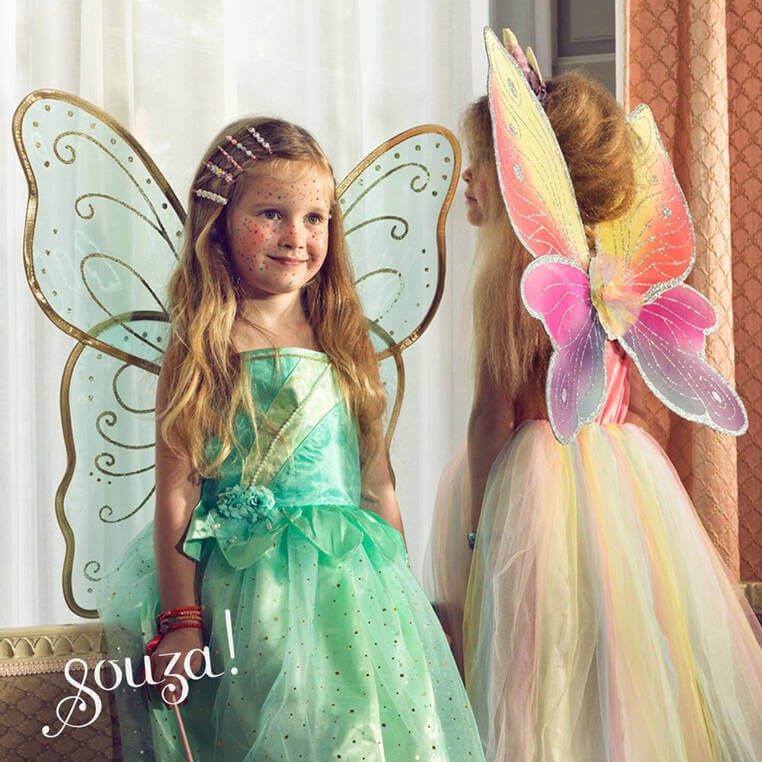 Sukienka i skrzydła motyla kostium wróżka Camille / Souza!