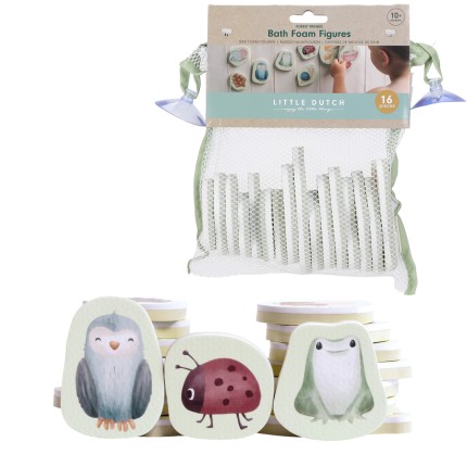 Figurki piankowe do kąpieli Forest Friends & Fairy Garden / Little Dutch