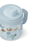 Tritanowy kubek niekapek Kylo, 280 ml - sea creature, sandy / Liewood