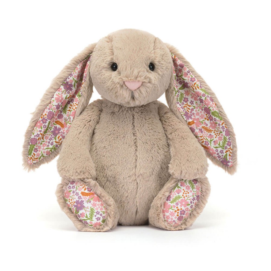 Króliczek z Kwiecistymi Uszami Beżowy „Petal” / Jellycat