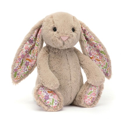 Króliczek z Kwiecistymi Uszami Beżowy „Petal” / Jellycat