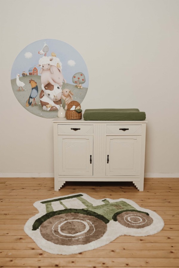Dywan Traktor 100x110 cm / Little Dutch