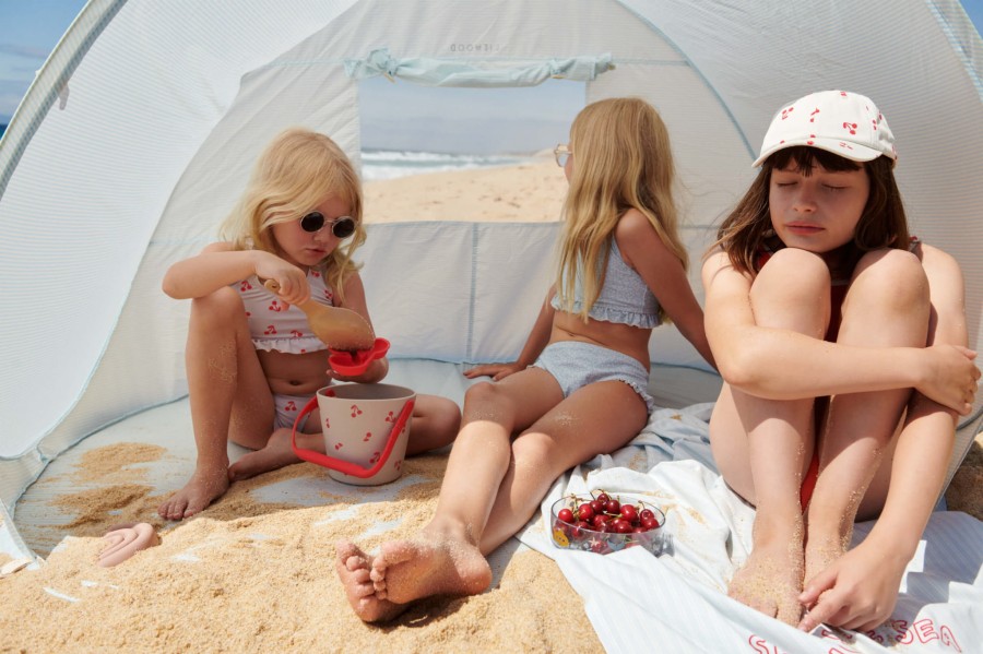 Namiot plażowy Cassie Pop Up Tent: Pure sky, creme de la creme stirpe / Liewood