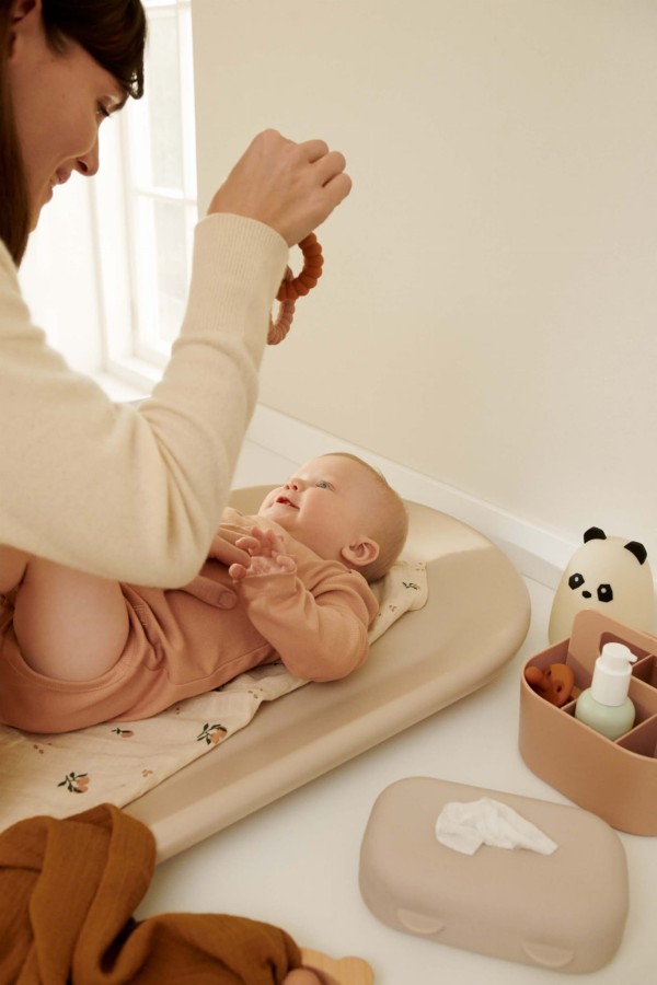 Chusteczki muślinowe Lewis, 2 szt. - Peach, sea shell mix / Liewood