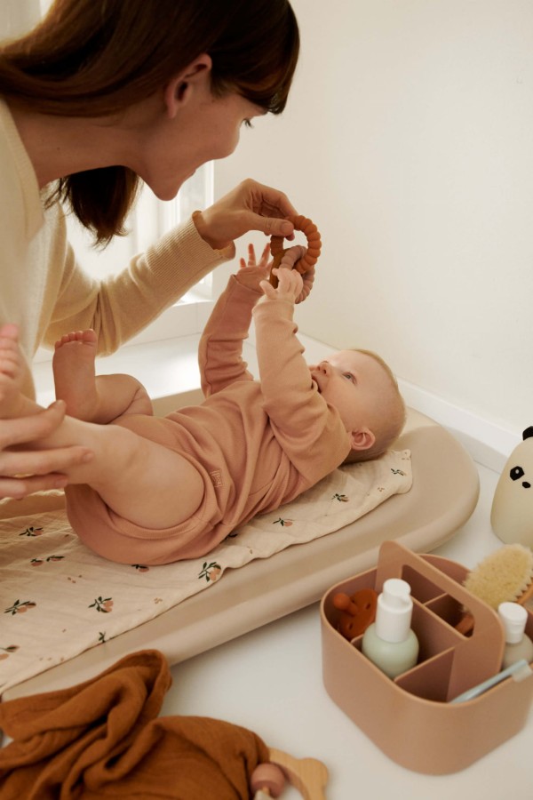 Chusteczki muślinowe Lewis, 2 szt. - Peach, sea shell mix / Liewood