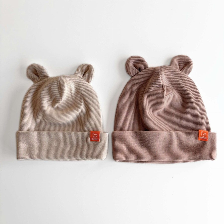 Czapka Puchatka - beż / Benni