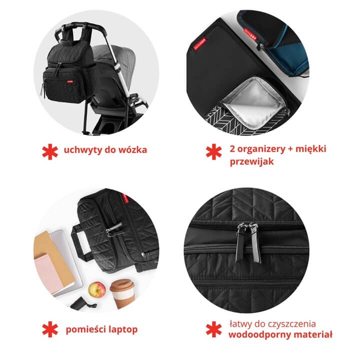 Plecak do wózka Forma Jet Navy / Skip Hop