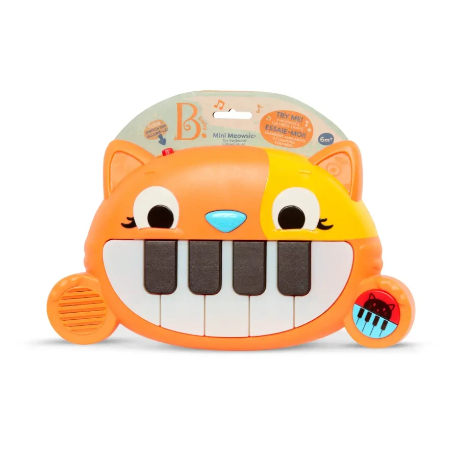 II GATUNEK: Mini Meowsic - mini-keyboard - pianinko kotek / B.Toys