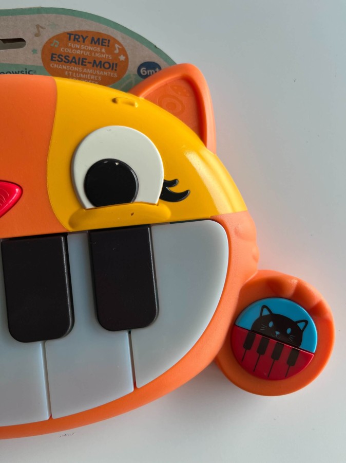II GATUNEK: Mini Meowsic - mini-keyboard - pianinko kotek / B.Toys