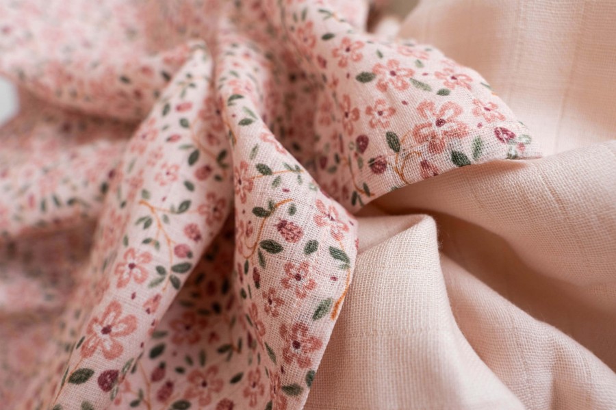 Otulacze muślinowe 70x70 cm - Fairy Floral & Blossom / Little Dutch