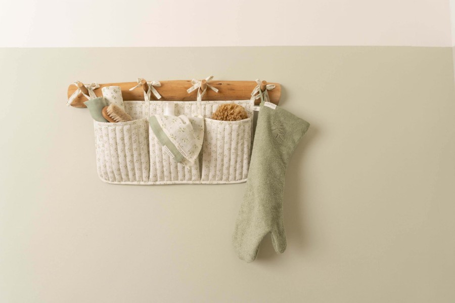 Chusteczki muślinowe 25x25 cm - Blueberry Leaves & Sage / Little Dutch