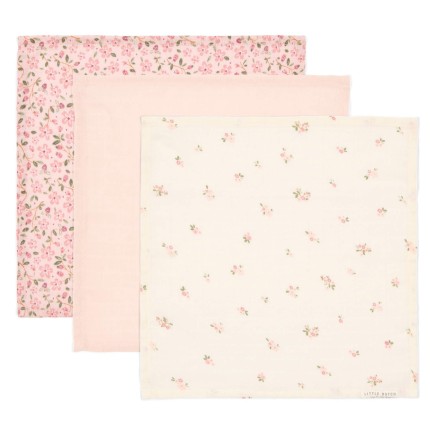 Chusteczki muślinowe 25x25 cm - Fairy Garden / Little Dutch