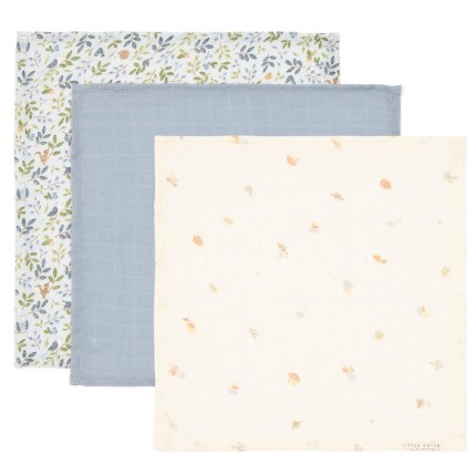 Chusteczki muślinowe 25x25 cm - Forest Friends / Little Dutch