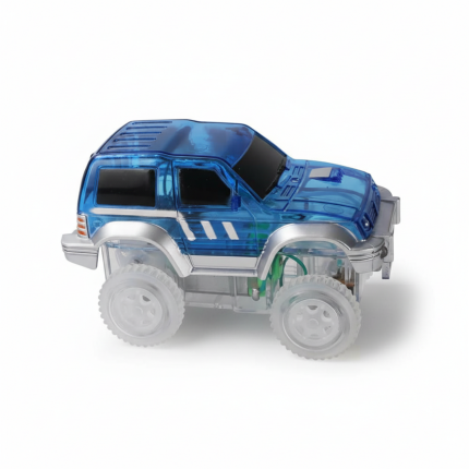 Race Track Car Blue / Cleverclixx