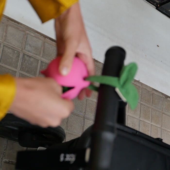 Etui na smoczek Rzodkiewka Ramona / Oli & Carol