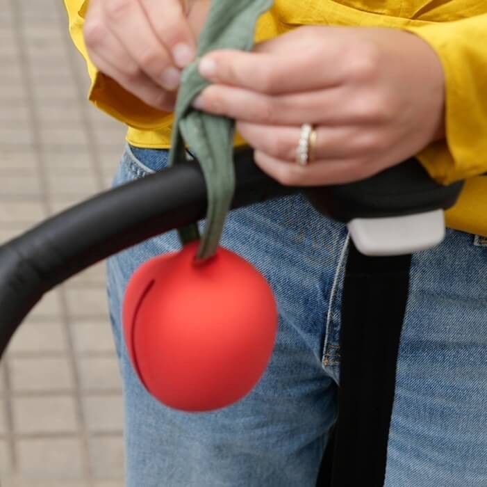 Etui na smoczek Jabłko Pepa / Oli & Carol